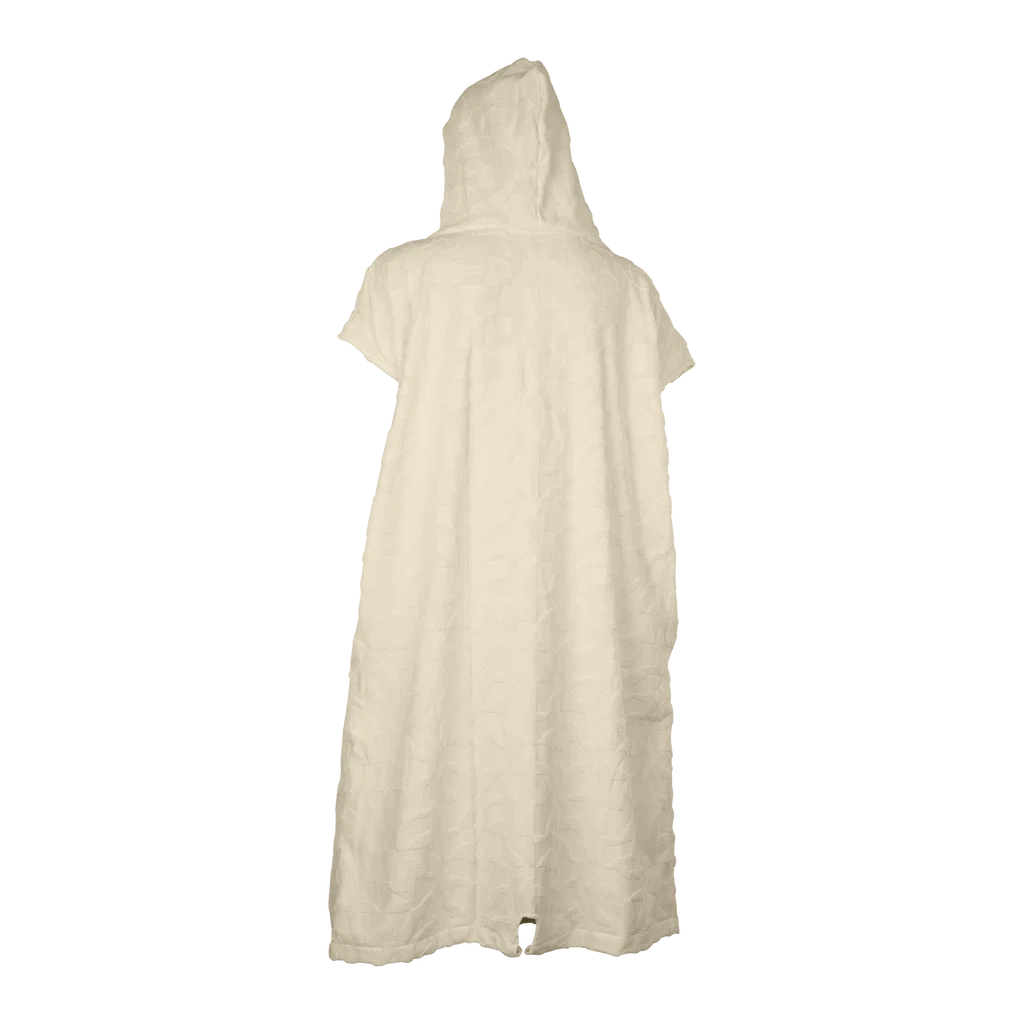 Poncho cambiador prémium de felpa para adulto ION Select Reefside en color Light Beige