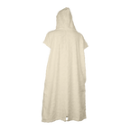 Poncho cambiador prémium de felpa para adulto ION Select Reefside en color Light Beige