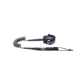 Leash de tobillo en espiral para tabla de wing foil ION Wing Board Leash Core Coiled Ankle en color negro