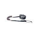 Leash de rodilla en espiral para tabla de wing foil ION Wing Board Leash Core Coiled Knee en color negro