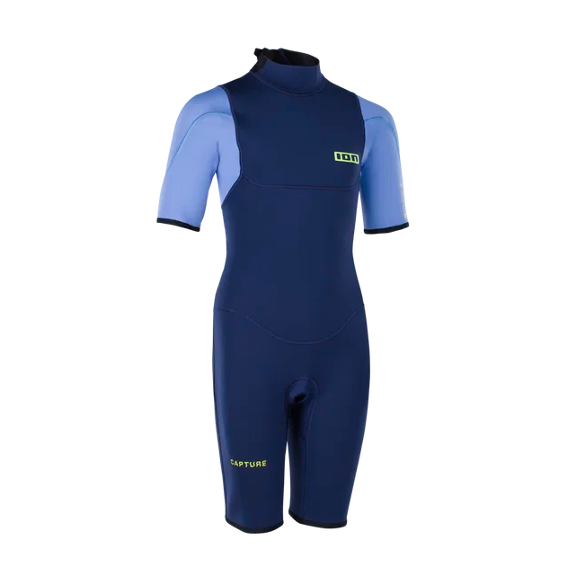 Traje de neopreno shorty de manga corta para niños ION Capture 2/2 Back Zip Junior