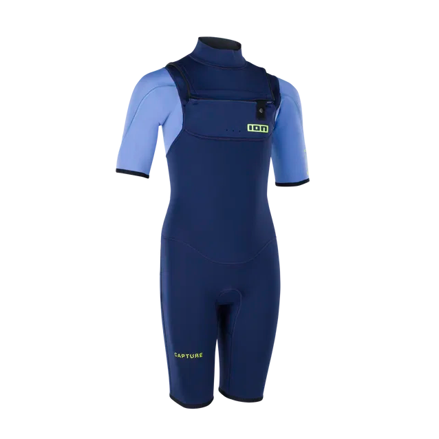 Traje de neopreno shorty de manga corta para niños ION Capture 2/2 Front Zip Junior
