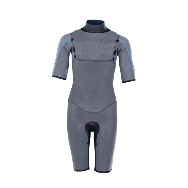 Traje de neopreno shorty de manga corta para niños ION Capture 2/2 Front Zip Junior