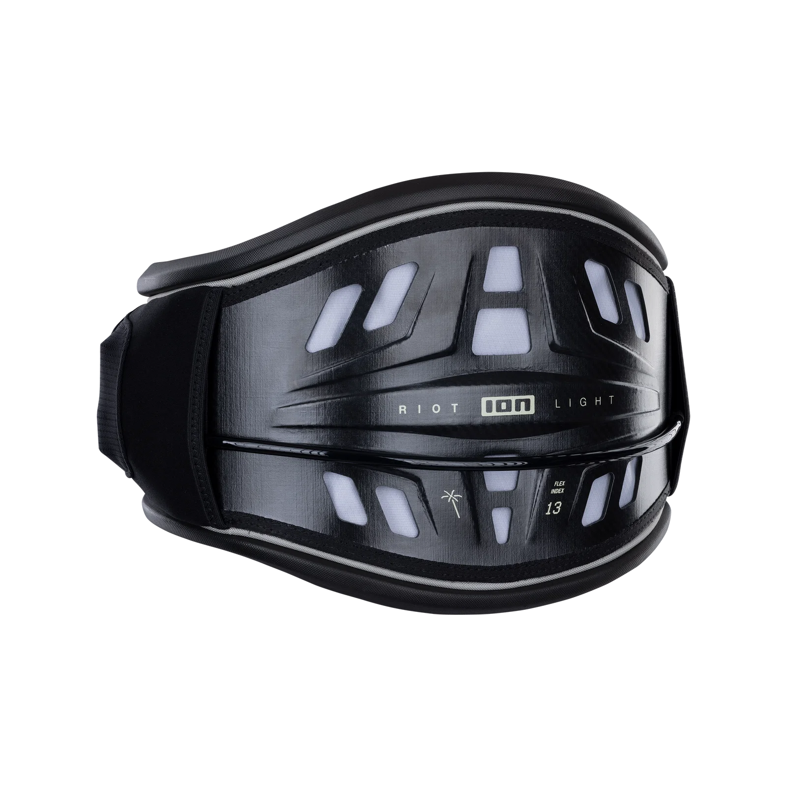 Arnés de kitesurf para hombre ION Riot Light 2026 vista frontal