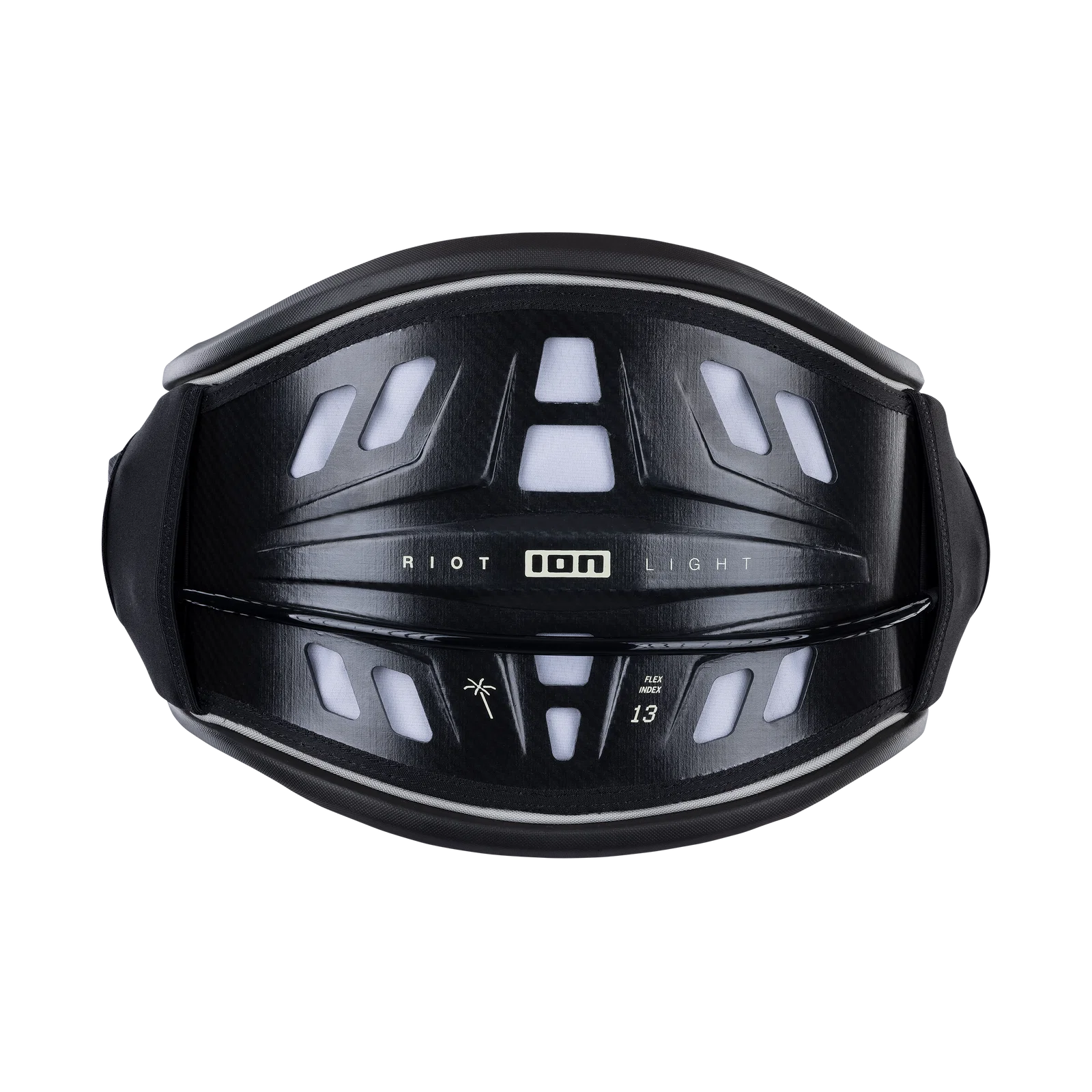 Arnés de kitesurf para hombre ION Riot Light 2026 vista frontal