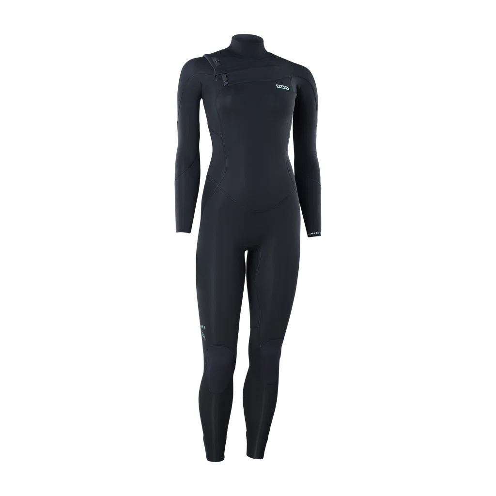 Traje de neopreno para mujer ION Amaze Core 5/4 Front Zip en color Black