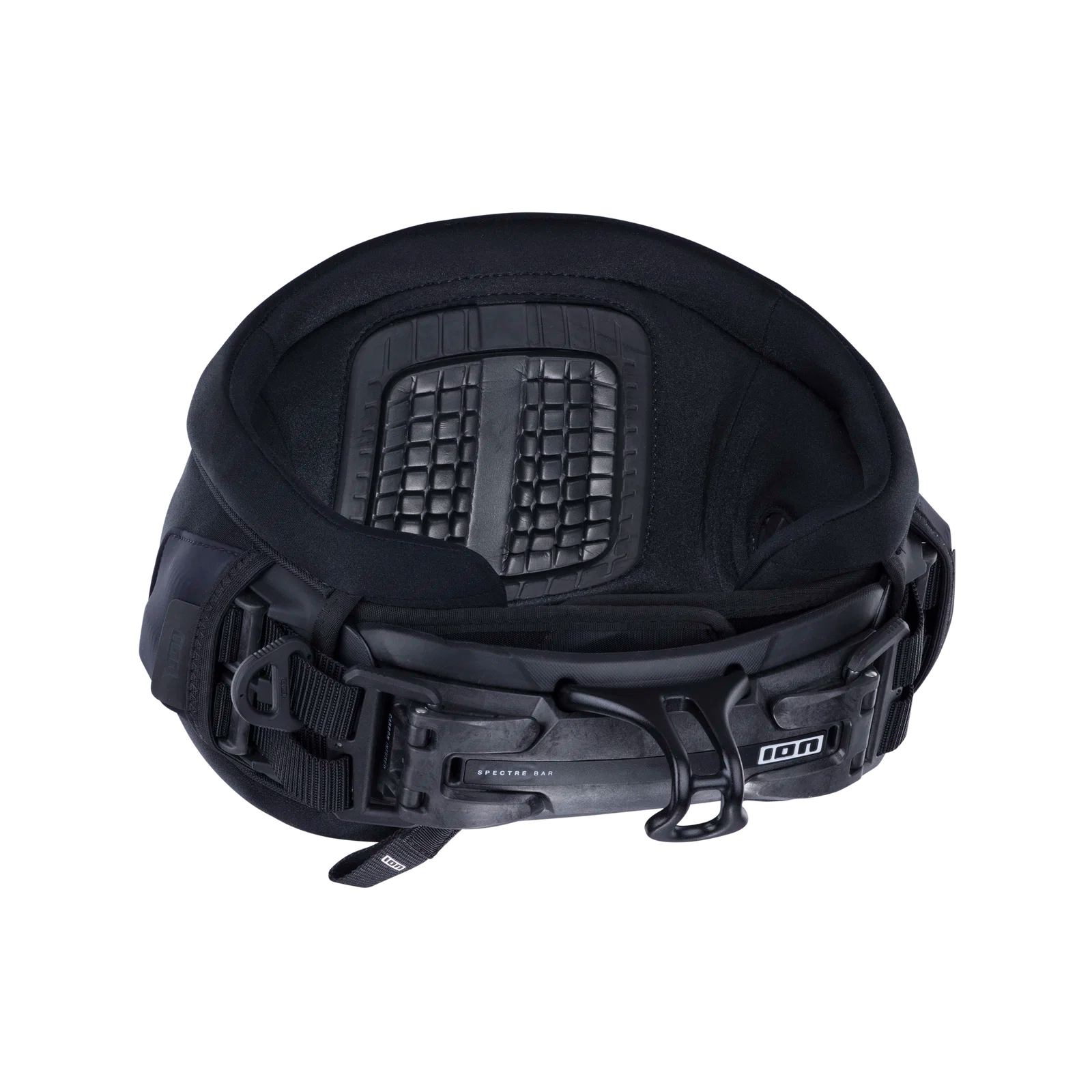 Arnés de kitesurf de cintura para mujer ION Sol Curv 13 en color negro