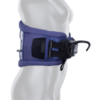 Arnés de kitesurf de cintura para mujer ION Sol Curv 13 en color azul Deep Water