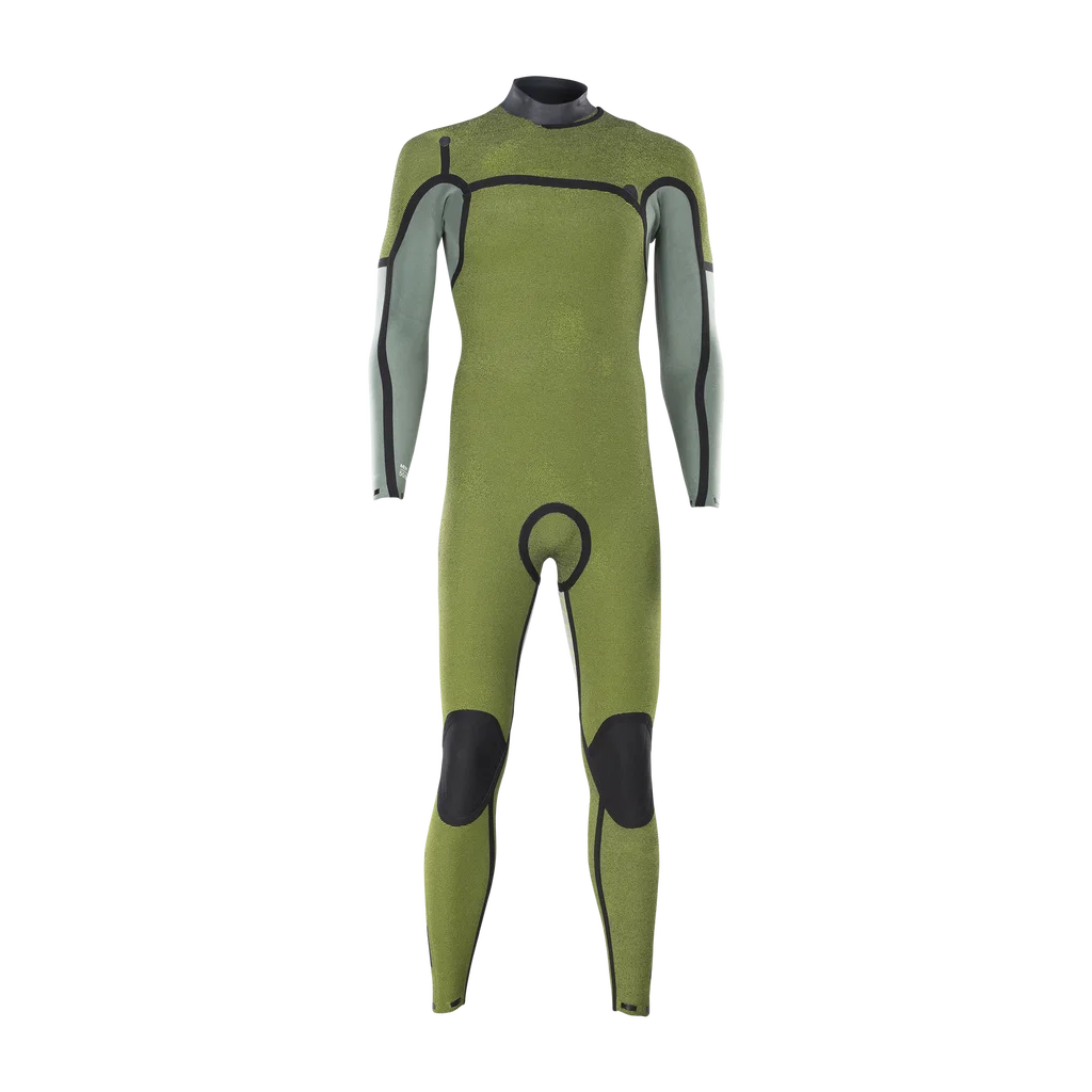 Traje de neopreno de alta gama para hombre ION Seek Amp 5/4 Front Zip 2027 en color Black