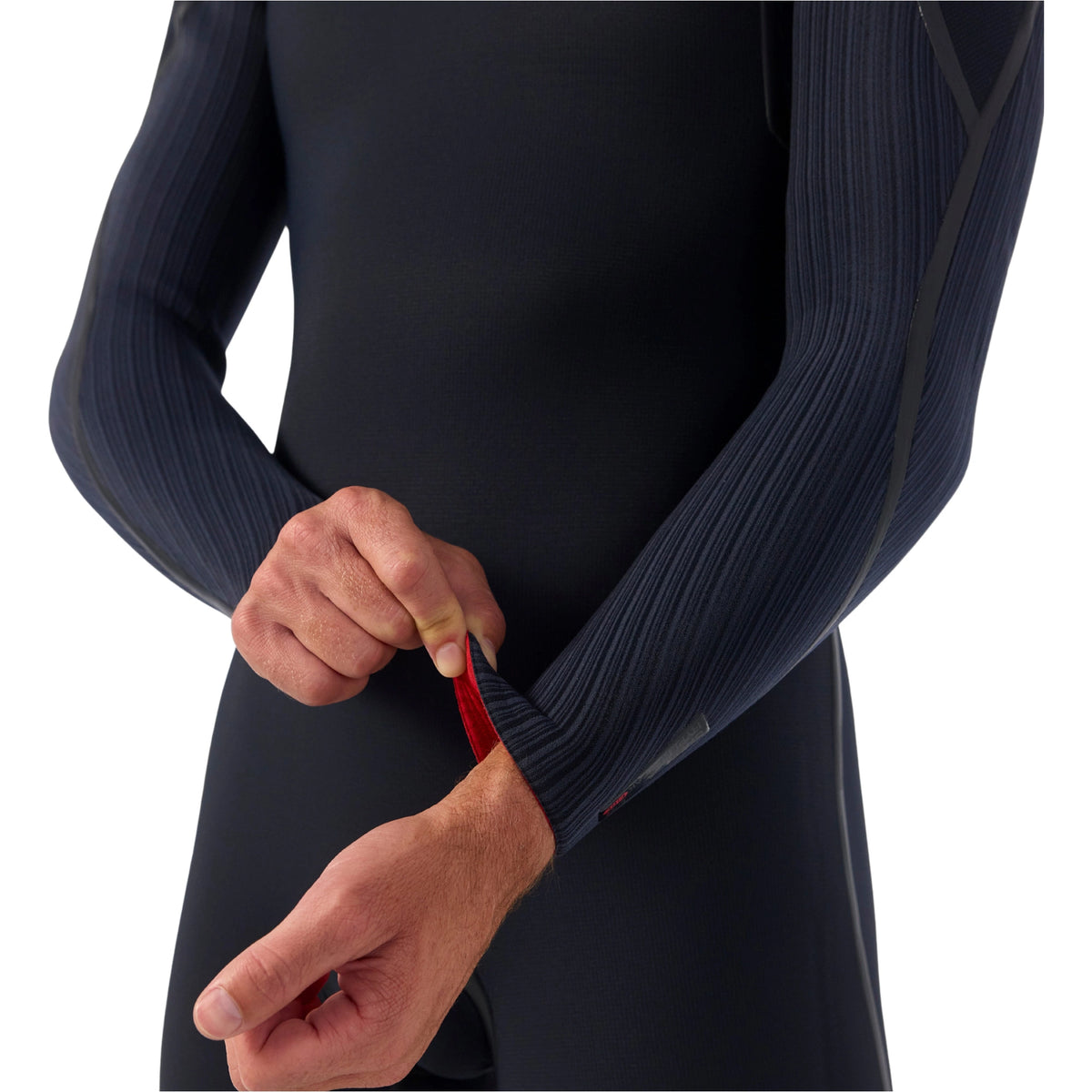 Traje de neopreno completo de invierno 5/4 mm para hombre O'Neill Hyperfreak Fire Chest Zip en color negro