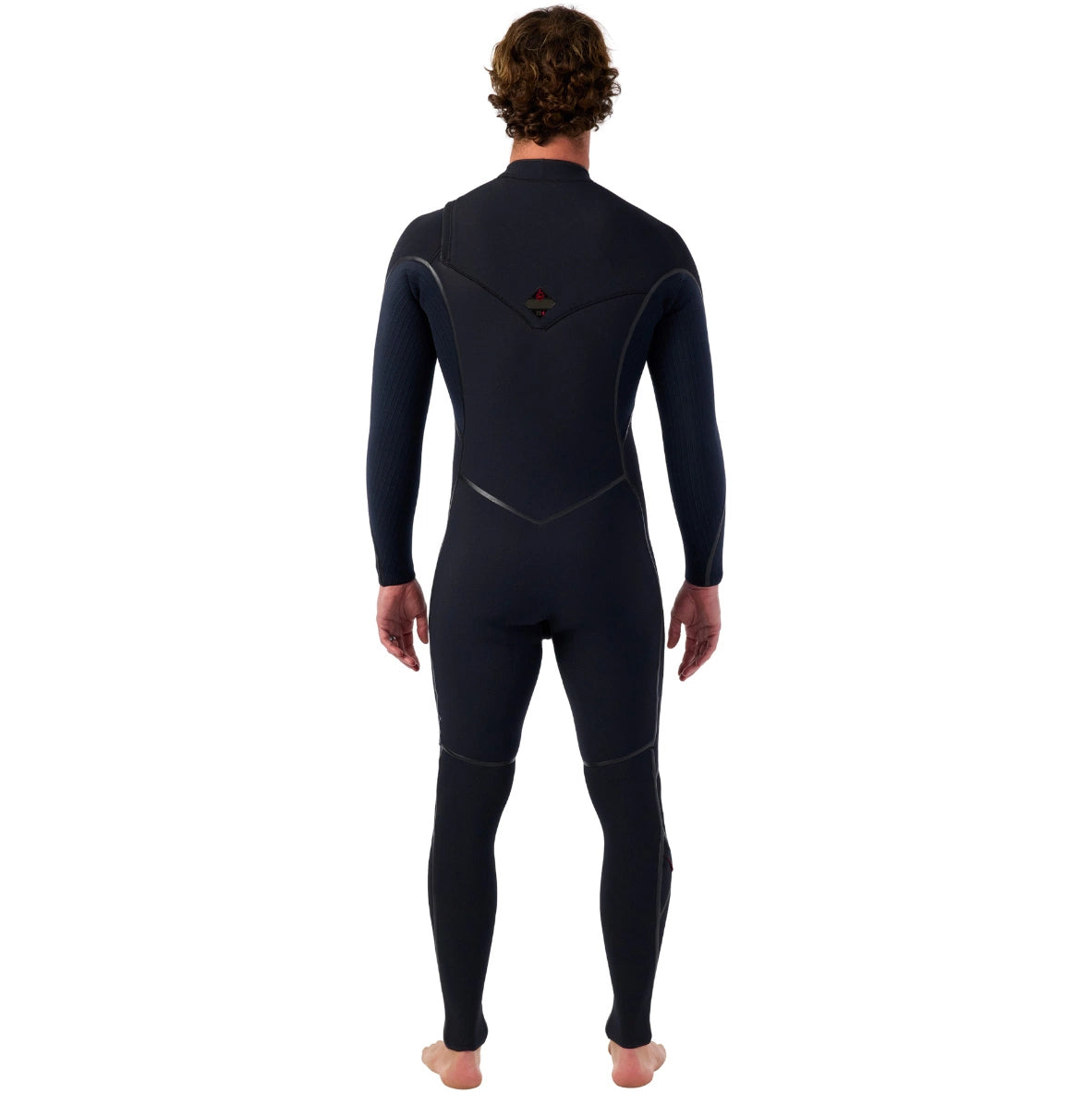 Traje de neopreno completo de invierno 5/4 mm para hombre O'Neill Hyperfreak Fire Chest Zip en color negro