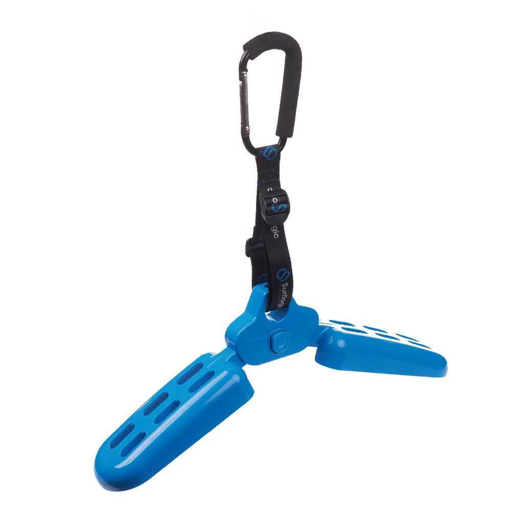 Percha plegable premium para neopreno Surflogic Profold con sistema de cinta y mosquetón