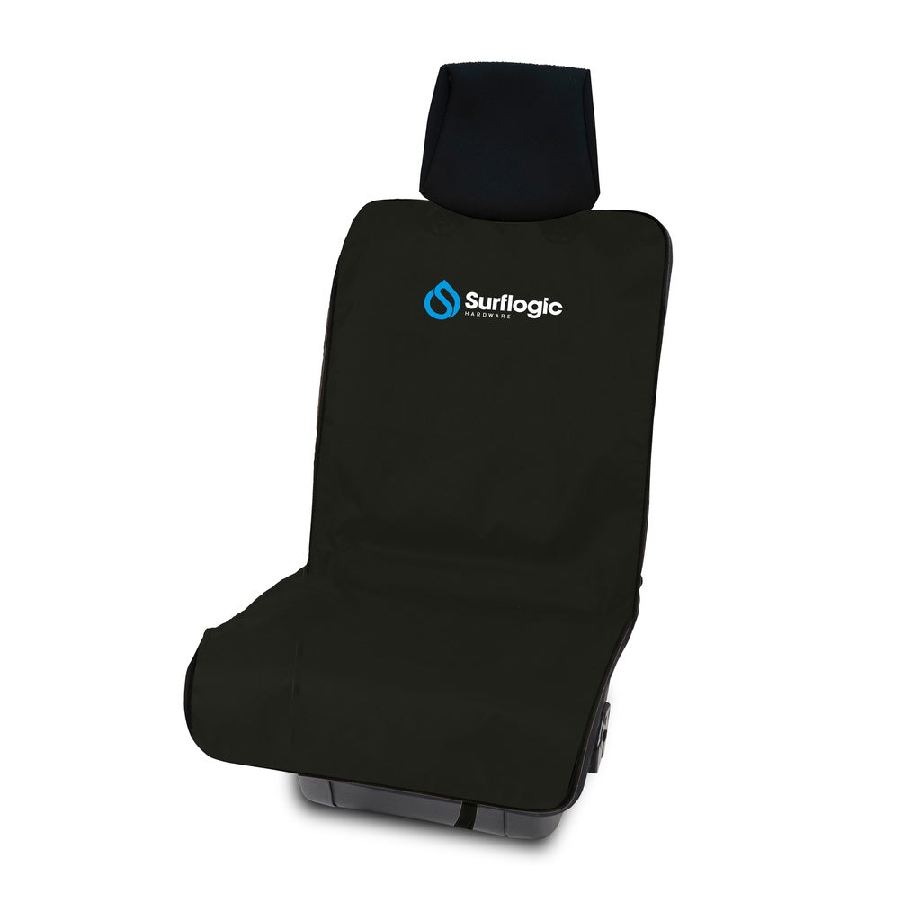 Funda de asiento de coche de neopreno Surflogic de 3mm de color negro