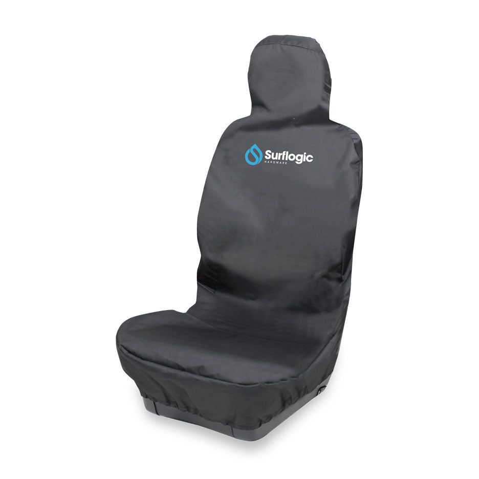 Funda de asiento de coche impermeable de color negro Surflogic Single Black