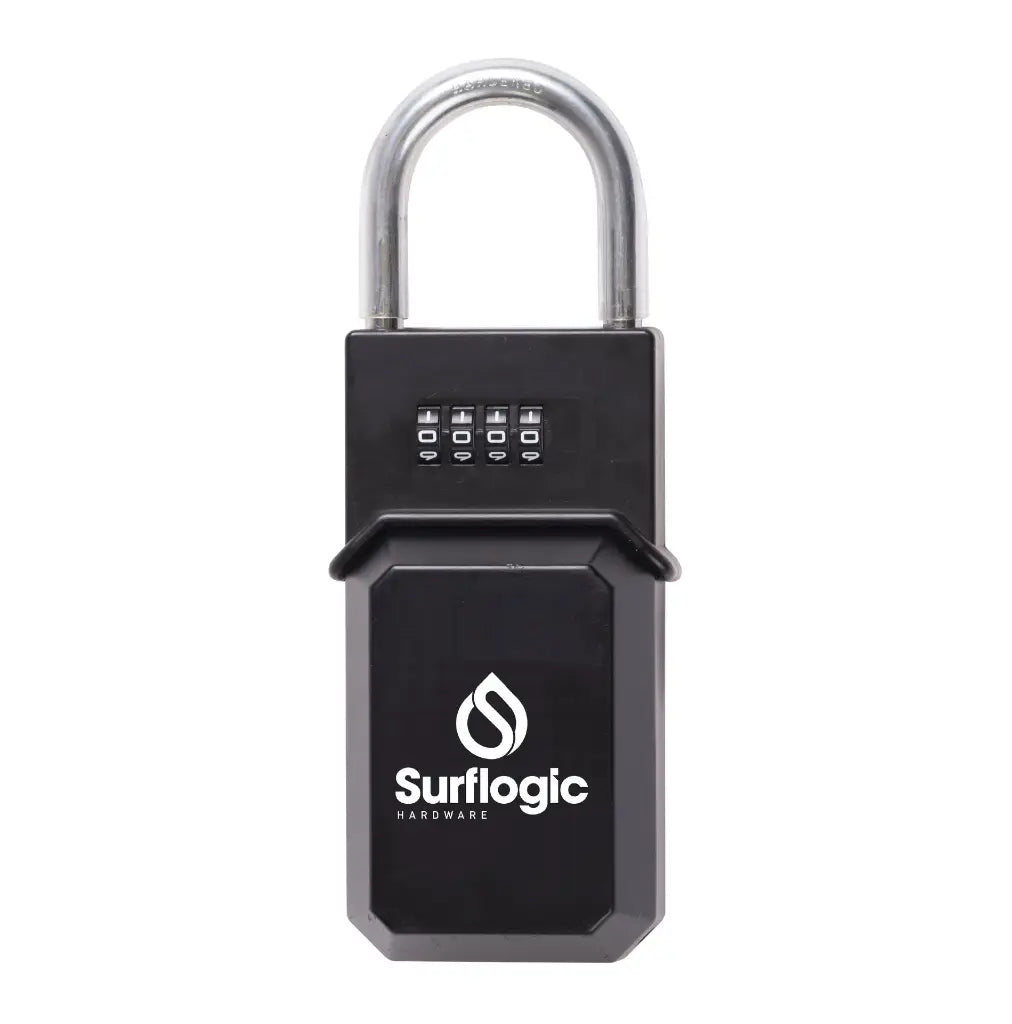 Candado guarda llaves Surflogic Standard en color negro con combinación numérica de 4 dígitos