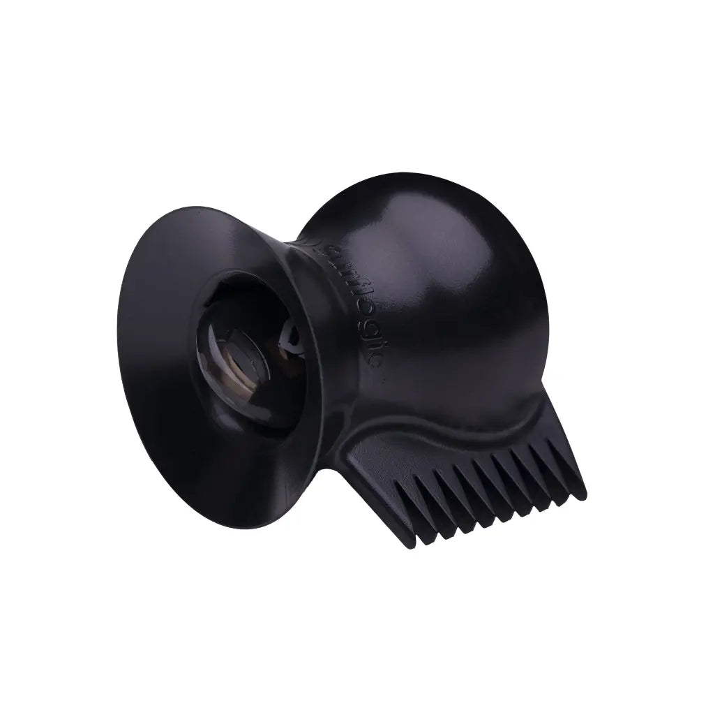 Peine rascador de parafina para tabla de surf Surflogic Dino Wax en color negro