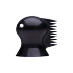 Peine rascador de parafina para tabla de surf Surflogic Dino Wax en color negro