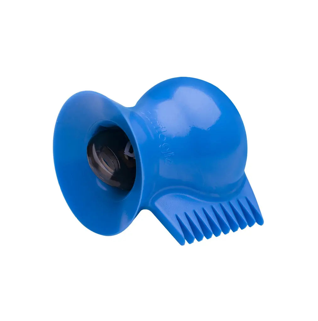Peine rascador de parafina para tabla de surf Surflogic Dino Wax en color azul
