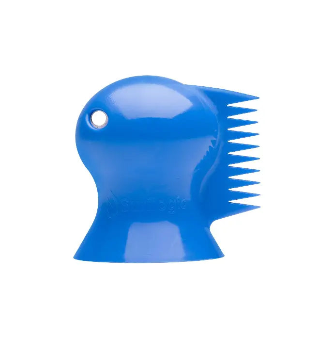 Peine rascador de parafina para tabla de surf Surflogic Dino Wax en color azul
