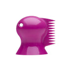 Peine rascador de parafina para tabla de surf Surflogic Dino Wax en color rosa