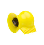 Peine rascador de parafina para tabla de surf Surflogic Dino Wax en color amarillo