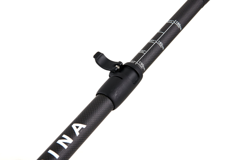 Remo de paddle surf 100% fibra de carbono Aqua Marina Carbon Pro de 3 piezas