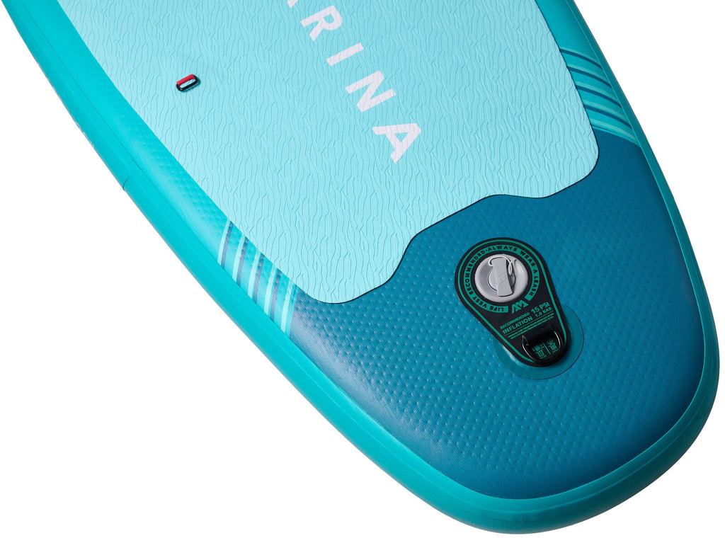 Pack completo de tabla de paddle surf inflable Aqua Marina Breeze 9'10" con remo, mochila y accesorios