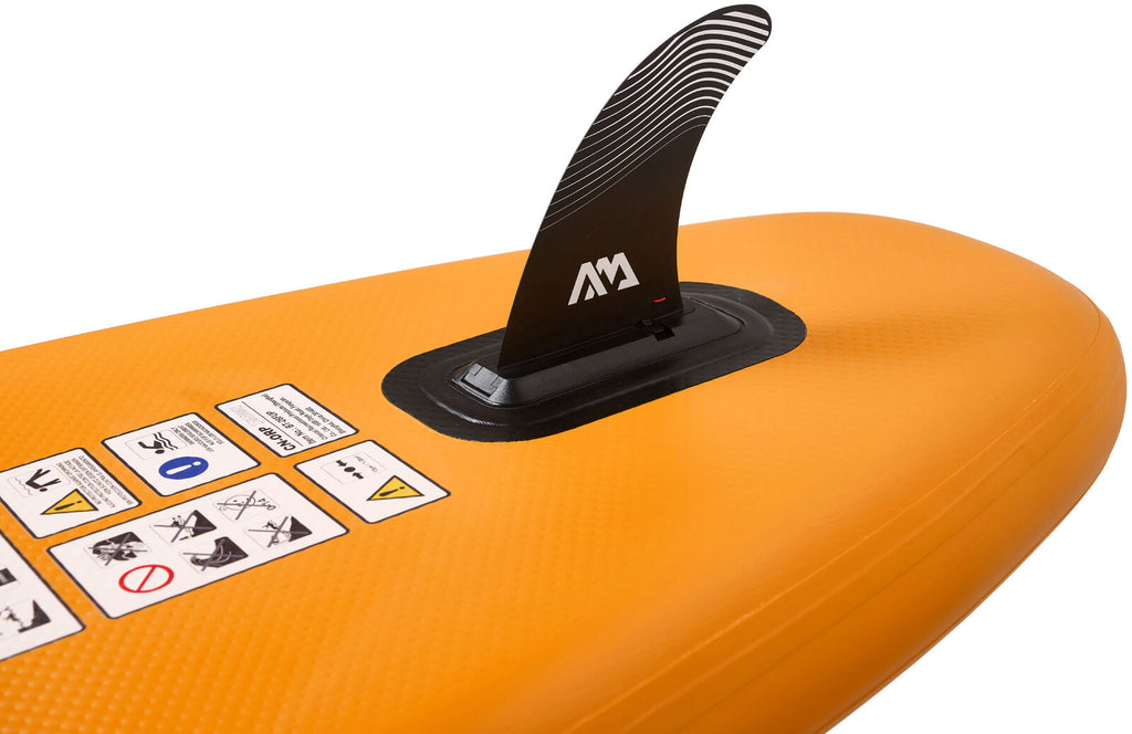 Pack completo de tabla de paddle surf inflable Aqua Marina Fusion 10'10" con remo, inflador y mochila
