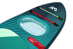 Tabla de paddle surf inflable familiar Aqua Marina Super Trip View 11'2" con ventana de visión submarina
