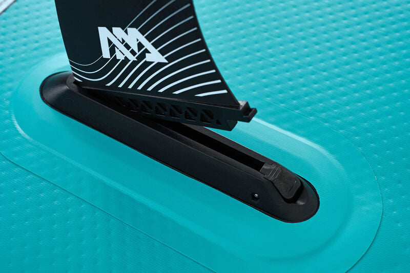 Tabla de paddle surf inflable tándem para dos personas Aqua Marina Super Trip 12'6" con mochila e inflador