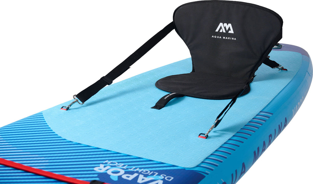 Pack completo de tabla de paddle surf inflable Aqua Marina Vapor 10'4" con remo, inflador y mochila