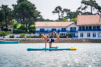 Pack completo de tabla de paddle surf inflable para Yoga Aqua Marina Dhyana 10'8" con remo y cinta de transporte