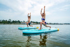 Pack completo de tabla de paddle surf inflable para Yoga Aqua Marina Dhyana 10'8" con remo y cinta de transporte