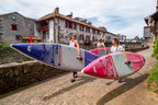 Pack completo de tabla de paddle surf inflable de travesía Aqua Marina Coral Touring 11'6" Night Fade