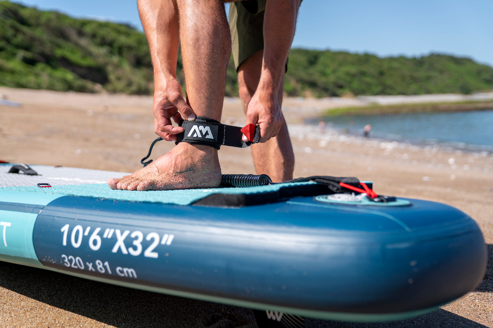 Pack completo de tabla de paddle surf inflable Aqua Marina Beast 10'6" Advanced con remo, bomba y mochila