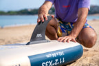 Pack completo de tabla de paddle surf inflable Aqua Marina Magma 11'10" Advanced con remo, inflador y mochila