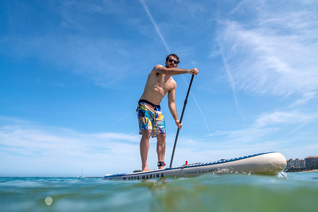Pack completo de tabla de paddle surf inflable Aqua Marina Magma 11'10" Advanced con remo, inflador y mochila