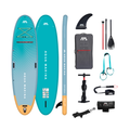 Pack completo de tabla de paddle surf inflable para Yoga Aqua Marina Dhyana 10'8" con remo y cinta de transporte