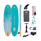 Pack completo de tabla de paddle surf inflable para Yoga Aqua Marina Dhyana 10'8" con remo y cinta de transporte