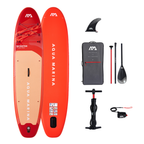 Pack completo de tabla de paddle surf inflable gigante Aqua Marina Monster 12'0" con remo e inflador