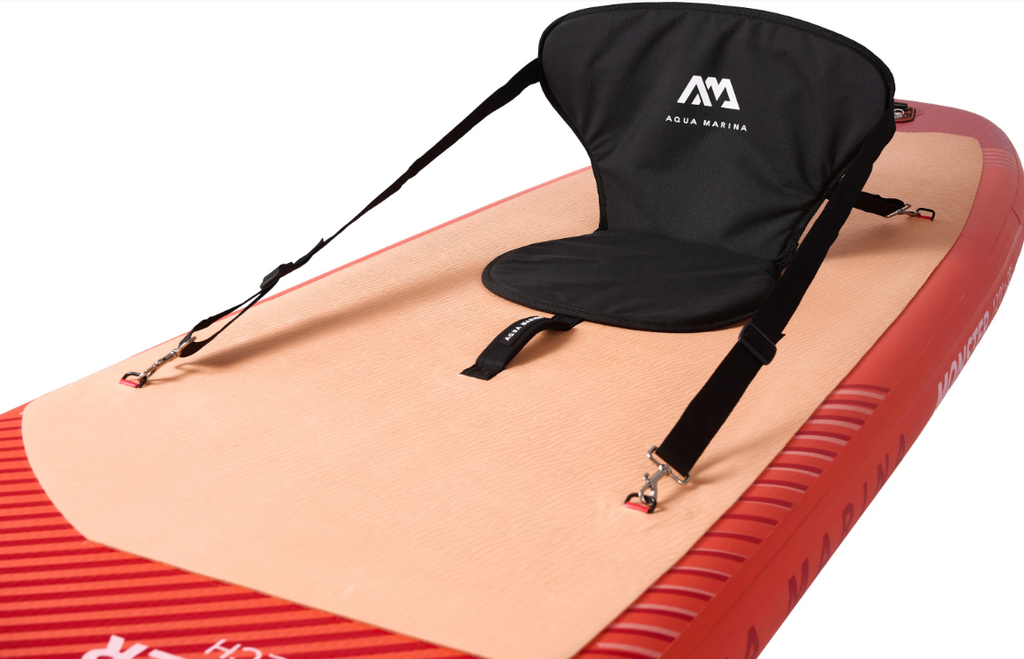 Pack completo de tabla de paddle surf inflable gigante Aqua Marina Monster 12'0" con remo e inflador
