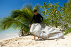 Funda individual para tabla de wing foil Duotone Wing Boardbag Single 2026 en color marfil Ivory