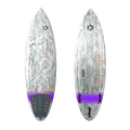 Tabla de surfkite direccional Duotone Blur D/LAB 2026 vista superior del deck