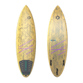 Tabla de surfkite direccional Duotone Blur SLS 2026 vista superior del deck