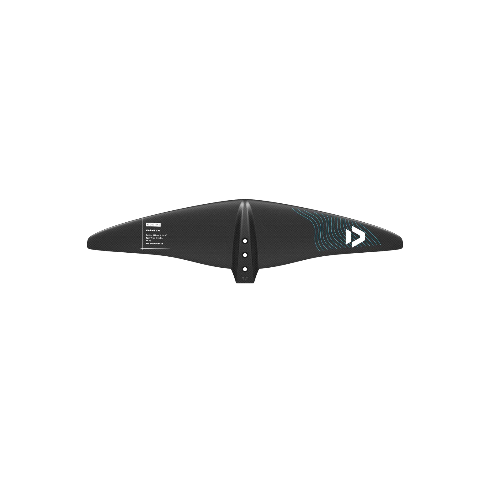 Ala delantera de foil en carbono Duotone Front Wing Carve 3.0 SLS 2025
