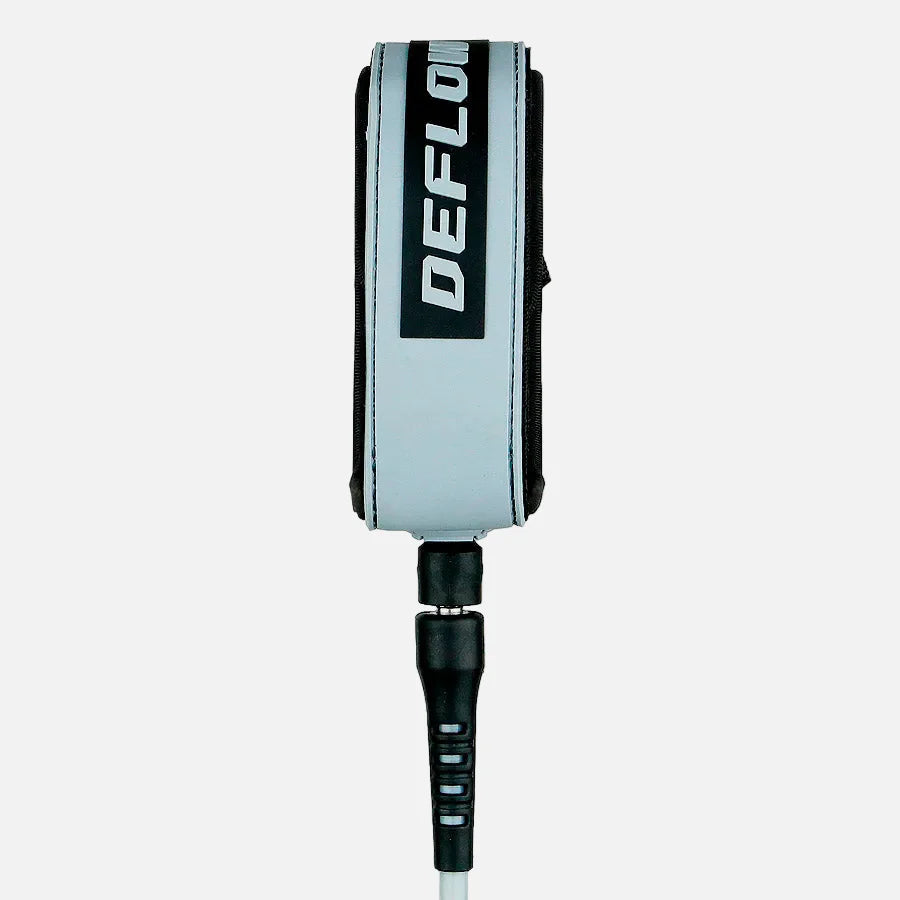 Invento de surf Deflow Core Granite Leash en color gris granito de alta resistencia