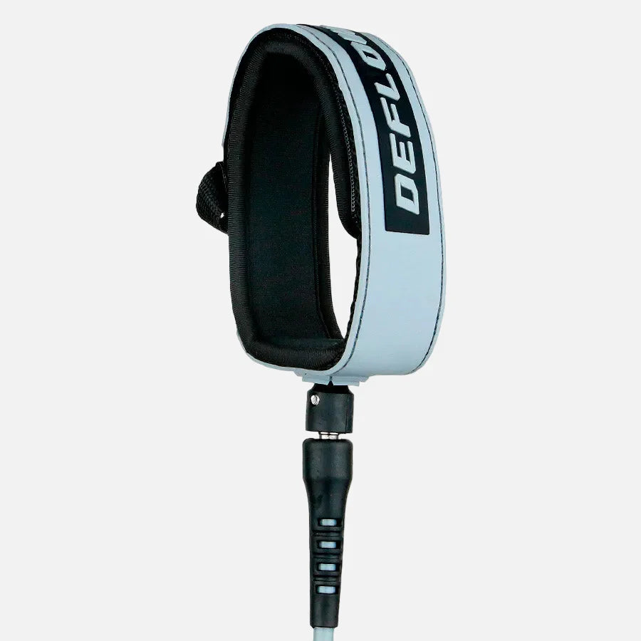 Invento de surf Deflow Core Granite Leash en color gris granito de alta resistencia