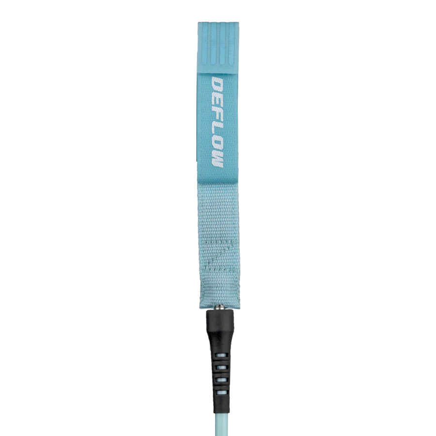 Invento de surf Deflow Core Mint Leash en color verde menta de alta resistencia