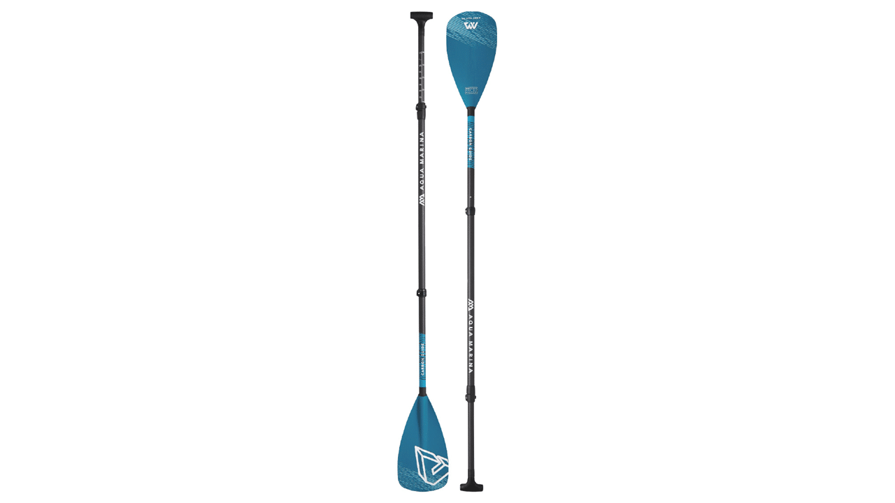 Remo de paddle surf de fibra de carbono Aqua Marina Carbon Guide de 3 piezas