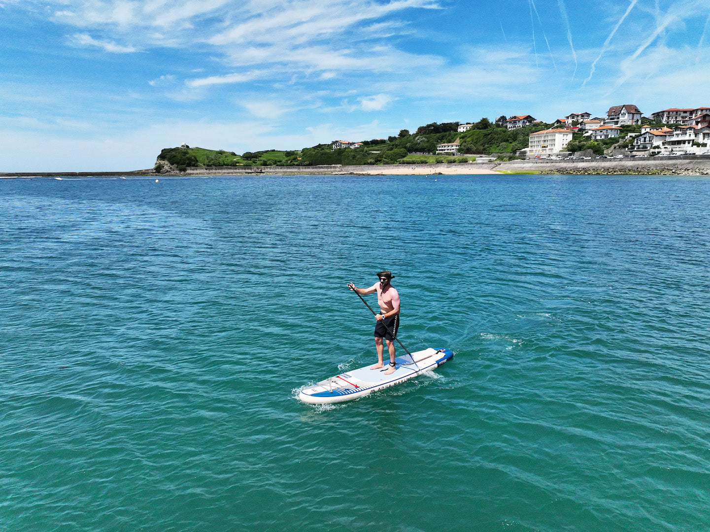 Pack completo de tabla de paddle surf inflable Aqua Marina Magma 11'10" Advanced con remo, inflador y mochila